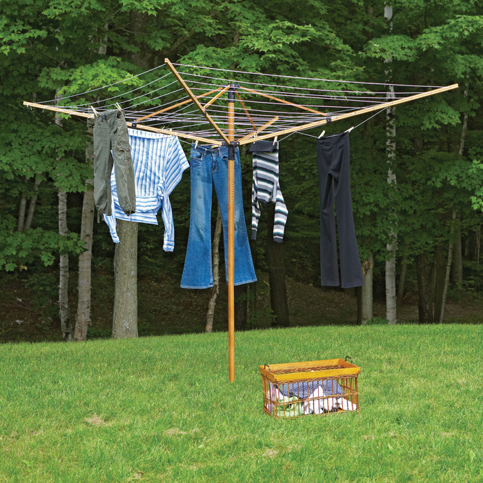 Greenway Deluxe Umbrella Clothesline & Reviews Wayfair